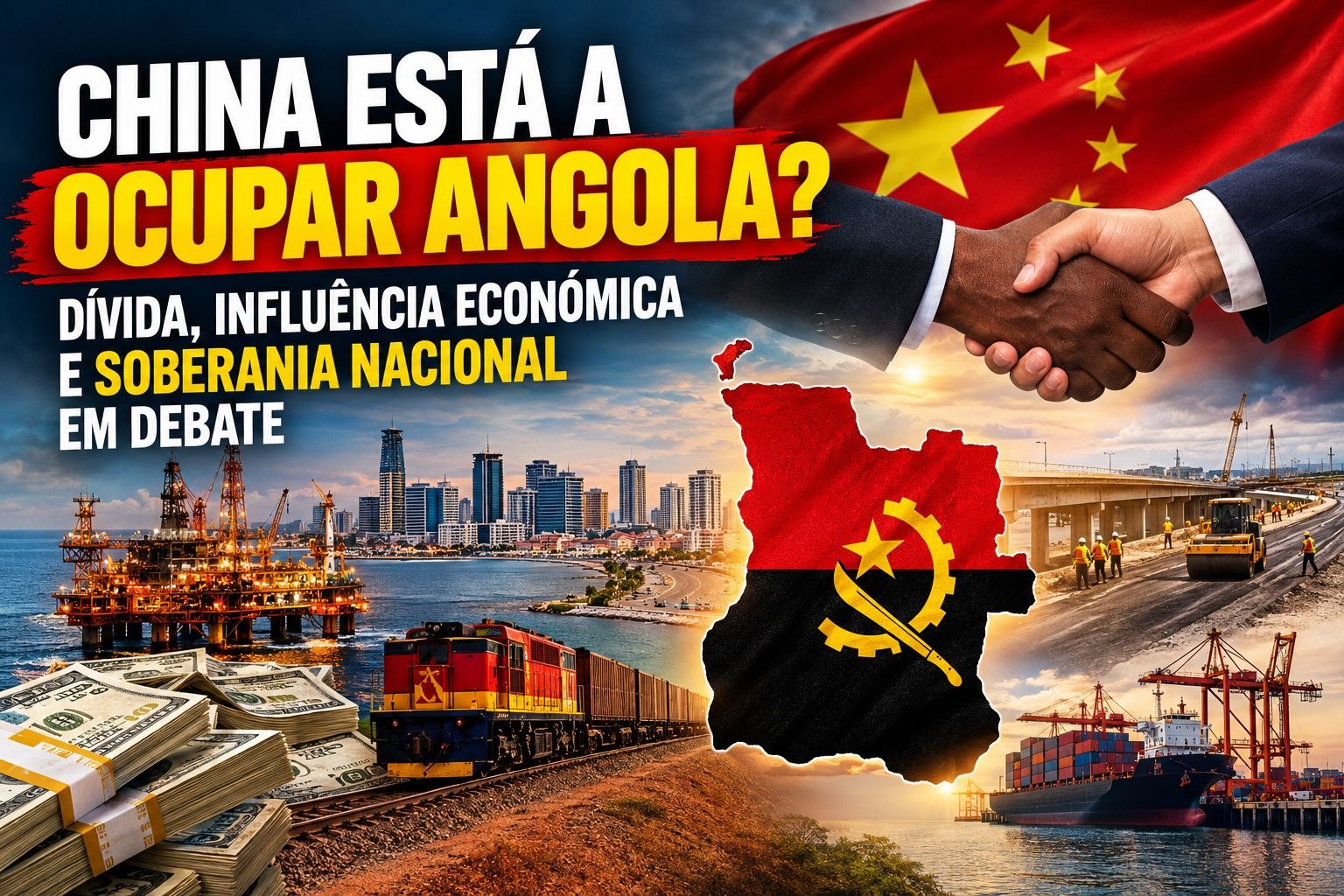 China está a ocupar Angola